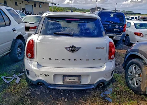 2015 Mini Cooper S Countryman z USA, uszkodzony, nr VIN WMWZC3C59FWT02686